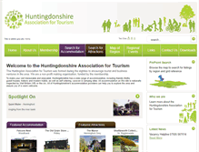Tablet Screenshot of huntingdon-accommodation.org